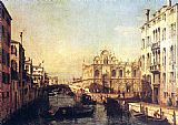 Bernardo Bellotto Canvas Paintings - The Scuola of San Marco